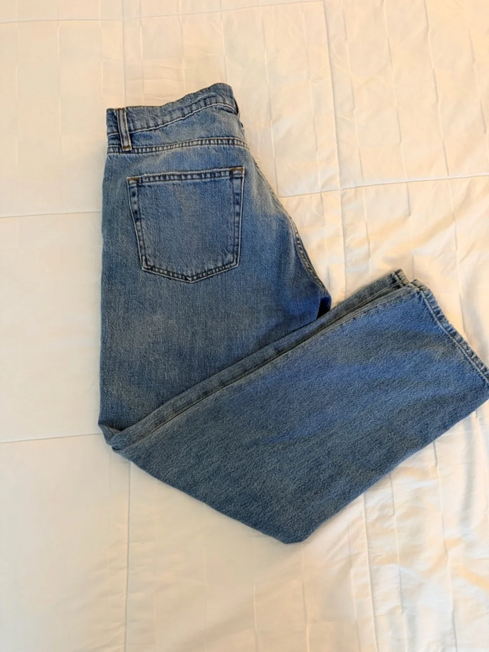 FRAME Iceberg Wash Relaxed Straight Leg Jeans Size 28 - Picture 10 of 10